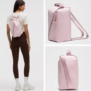 Lululemon Pink Haze NWT Fast Track Bag 2.0 9L